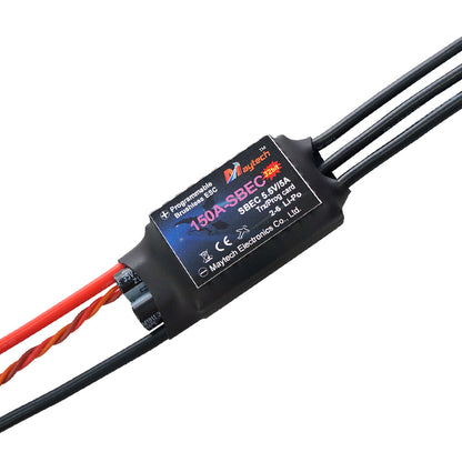 MAYRC MT150A-SBEC-FP32 150A 5.5V/5A SBEC 32bit Firmware Brushless ESC for Float Planes RC Plane Hobby