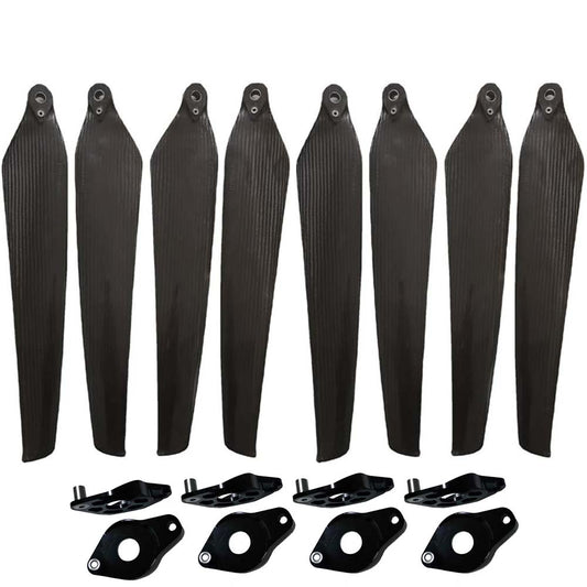 8Blades MAYRC 4711 JF P80 Plant Protection Drone Propeller 47inch Folding Carbon Fiber Paddle for JF P100/V40/V50 Plane