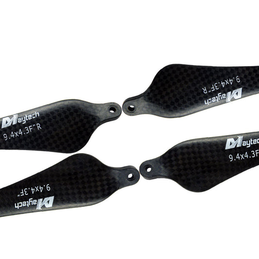 MAYRC 9.4x4.3Inch DJI Center Hole Carbon Fiber Propeller for Phantom 2 vision Phantom E300